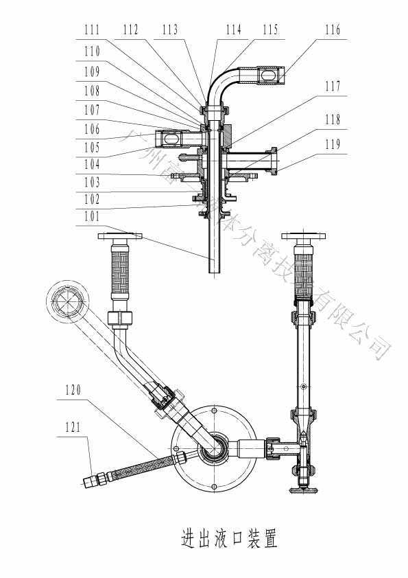 碟式分離機進出口裝置-廣州富一