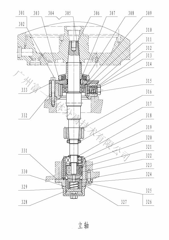 碟式分離機立軸-廣州富一